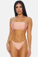 Load image into Gallery viewer, Bandeau 2 Piece Swimsuit
