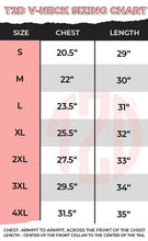 Load image into Gallery viewer, I Teach Because I Care V-Neck T-Shirt