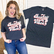 Load image into Gallery viewer, Baseball Vibes T-Shirt