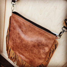 Load image into Gallery viewer, Handbag Flap and Hoop Tassel Accent