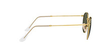 Load image into Gallery viewer, Ray-Ban RB3447 Round Metal Sunglasses, Gold/Green, 53 mm