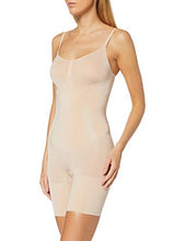 Load image into Gallery viewer, SPANX Oncore Mid-Thigh Bodysuit Soft Nude MD