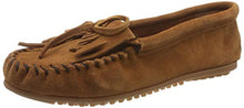 Load image into Gallery viewer, Minnetonka Women's Kilty Moccasin,Brown