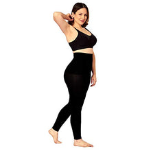 Load image into Gallery viewer, Shapermint High Waisted Leggings for Women - Tummy Control and Full Body Shaping Large Black