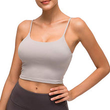 Load image into Gallery viewer, Lemedy Women Padded Sports Bra Fitness Workout Running Shirts Yoga Tank Top