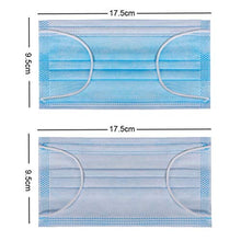 Load image into Gallery viewer, Modenna Face Mask Disposable Blue 50Pcs