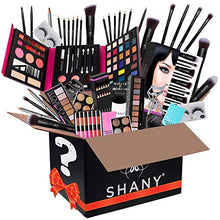 Load image into Gallery viewer, SHANY Gift Surprise - AMAZON EXCLUSIVE - All in One Makeup Bundle - Includes Pro Makeup Brush Set, Eyeshadow Palette,Makeup Set or Lipgloss Set