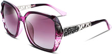 Load image into Gallery viewer, FEISEDY Classic Polarized Women Sunglasses Sparkling Composite Frame B2289