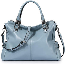 Load image into Gallery viewer, Women's Genuine Leather Shoulder Tote Crossbody Handbag