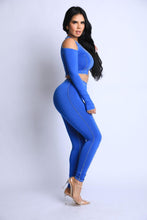 Load image into Gallery viewer, Reverse Cover Stitched 2PC Top and Bottom Set