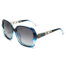 Load image into Gallery viewer, Pop Sassy Polarized Women's Square Sunglasses Sparkling Composite Shiny Frame