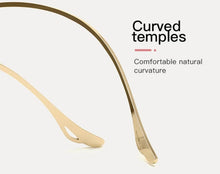 Load image into Gallery viewer, Popsassy Round Designer Gradient Rimless Sunglasses