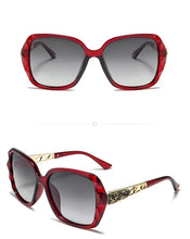 Load image into Gallery viewer, Pop Sassy Polarized Women's Square Sunglasses Sparkling Composite Shiny Frame