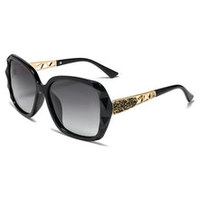 Load image into Gallery viewer, Pop Sassy Polarized Women's Square Sunglasses Sparkling Composite Shiny Frame
