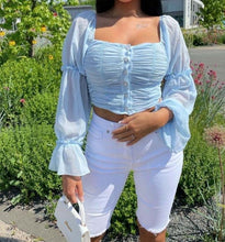 Load image into Gallery viewer, Off The Shoulder Ruched Detail Top