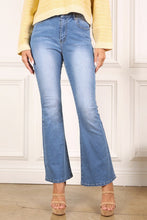Load image into Gallery viewer, Women&#39;s Denim Flare Stretch Jeans
