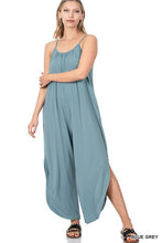 Load image into Gallery viewer, JUMPSUIT WITH SIDE SLITS

