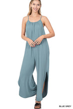 Load image into Gallery viewer, JUMPSUIT WITH SIDE SLITS
