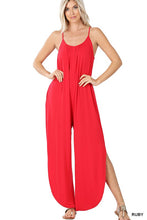 Load image into Gallery viewer, JUMPSUIT WITH SIDE SLITS

