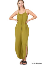 Load image into Gallery viewer, JUMPSUIT WITH SIDE SLITS
