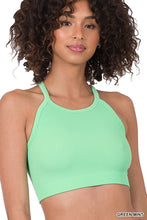 Load image into Gallery viewer, RIBBED SEAMLESS CAMI TOP
