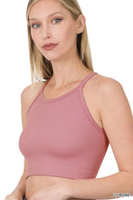 Load image into Gallery viewer, RIBBED SEAMLESS CAMI TOP

