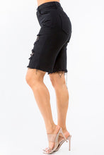 Load image into Gallery viewer, HIGH WAIST BOYFRIEND FIT DENIM SHORTS
