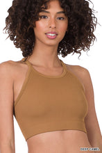 Load image into Gallery viewer, RIBBED SEAMLESS CAMI TOP
