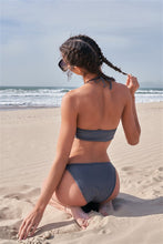 Load image into Gallery viewer, Lace-Up Top &amp; Self-Tie Botton 2 Piece Bikini
