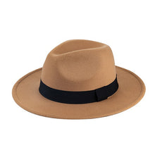 Load image into Gallery viewer, SUEDE FELT FASHION FEDORA
