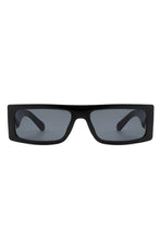 Load image into Gallery viewer, Rectangle Retro Narrow Slim Flat Lens Sunglasses
