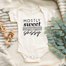 Load image into Gallery viewer, Mostly Sweet Baby Onesie
