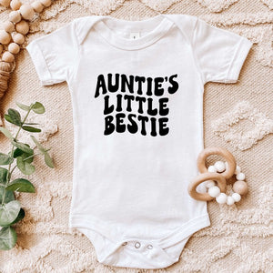 Auntie's Little Bestie Baby Onesie