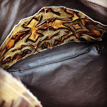 Load image into Gallery viewer, Montana Leather Hobo Handbag in Brown Laredo
