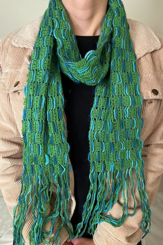 Fringed Fashion Scarf