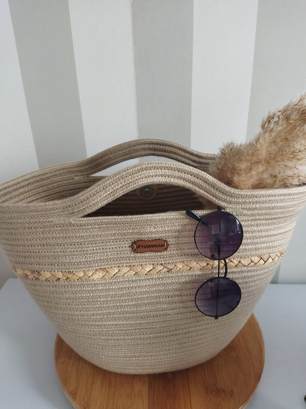 Lahammam's Handcrafted Quality  Tote Beach Bag