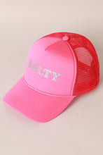 Load image into Gallery viewer, Glitter SALTY Printed Foam Trucker Hat
