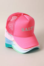 Load image into Gallery viewer, Glitter SALTY Printed Foam Trucker Hat
