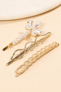 Pearl Metal Three Set Of Bobby Pins
