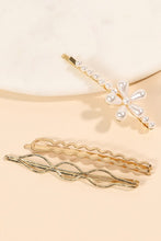 Load image into Gallery viewer, Pearl Metal Three Set Of Bobby Pins
