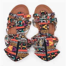Load image into Gallery viewer, Wraparound Ankle Strap Sandals - Women&#39;s Sizes 4-12
