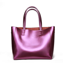 Load image into Gallery viewer, New Ladies Glossy Leather Shoulder Handbag
