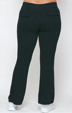 Load image into Gallery viewer, Plus Size Terry Long Black Pants
