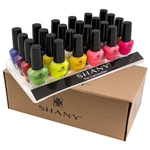 SHANY Cosmopolitan Nail Polish set - Pack of 24 Colors - Premium Quality & Quick Dry