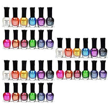 Load image into Gallery viewer, Kleancolor Nail Polish - Awesome Metallic Full Size Lacquer 3 SETS

