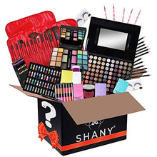 Load image into Gallery viewer, SHANY Gift Surprise - AMAZON EXCLUSIVE - All in One Makeup Bundle - Includes Pro Makeup Brush Set, Eyeshadow Palette,Makeup Set or Lipgloss Set
