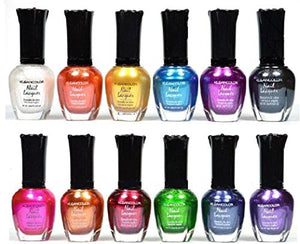 Kleancolor Nail Polish - Awesome Metallic Full Size Lacquer 3 SETS