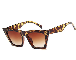 Vintage Cat Eye  Sunglasses Woman's Trendy Retro Sunglasses