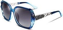 Load image into Gallery viewer, FEISEDY Classic Polarized Women Sunglasses Sparkling Composite Frame B2289
