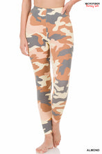 Load image into Gallery viewer, Women&#39;s Microfiber Camouflage Leggings
